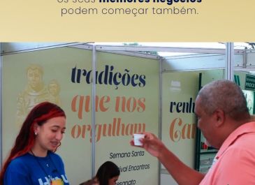 Campanha tem histórias que a gente vê, sente e também saboreia. 