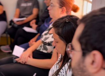  3° encontro da capacitação sobre feridas, curativos e pé-diabéticos.