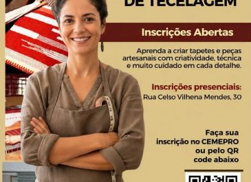 Curso Gratuito de Tecelagem!