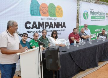 Prefeitura da Campanha lança nova etapa do Programa Melhores Caminhos