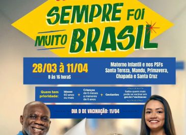 Campanha Nacional de Vacinação contra a Influenza (Gripe).